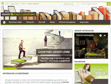 Tablet Screenshot of novumpublishing.hu